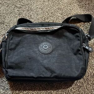 Kipling Men's Black Messenger Bag